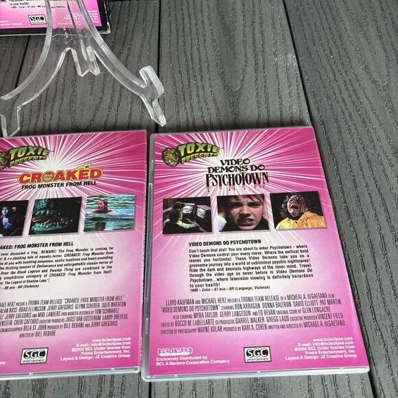 Toxie's Triple Terror, Vol. 3 [DVD] - See all photos - Rare find. - Picture 8 of 13